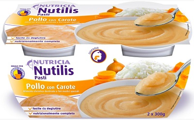 NUTILIS PASTI POLLO CON CAROTE 2 X 300 G - Farmaunclick.it