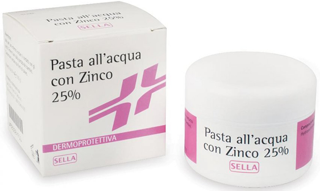 PASTA ACQUA CON ZINCO 25% 100 ML - Farmaunclick.it