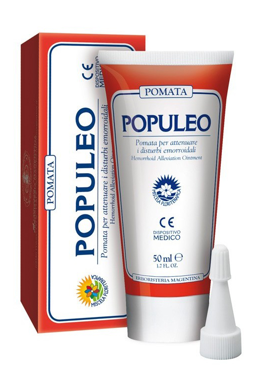 POPULEO POMATA EMORROIDI 50 ML - Farmaunclick.it