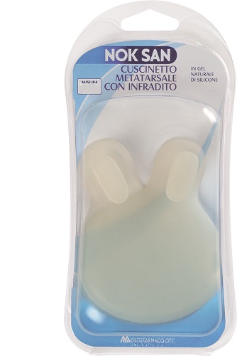 NOK SAN GEL CUSCINETTO METATARSALE CON INFRADITO L/XL - Farmaunclick.it