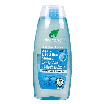 DR ORGANIC DEAD SEA MINERALS SALI MAR MORTO BODY WASH DETERGENTE CORPO 250 ML - Farmaunclick.it