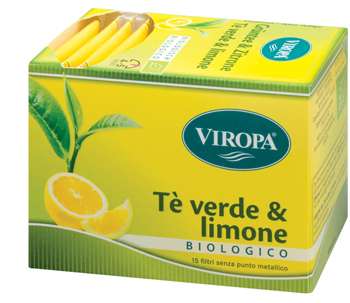 VIROPA TE' VERDE LIMONE BIO 15 FILTRI - Farmaunclick.it