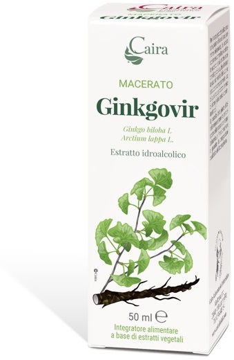CAIRA GINKGOVIR MACERATO IDROALCOLICO GOCCE 50 ML - Farmaunclick.it