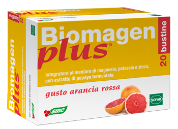 BIOMAGEN PLUS ARANCIA ROSSA 20 BUSTE ASTUCCIO 100 G - Farmaunclick.it