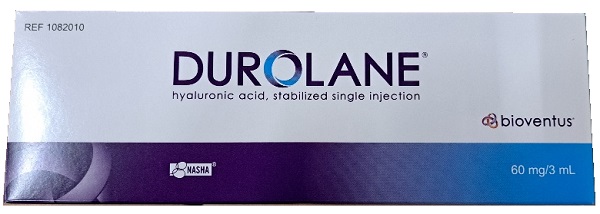 SIRINGA INTRA-ARTICOLARE DUROLANE ACIDO IALURONICO GEL 60 MG 3 ML - Farmaunclick.it