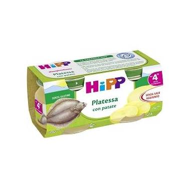 HIPP OMOGENEIZZATO PLATESSA CON PATATE 2X80 G - Farmaunclick.it