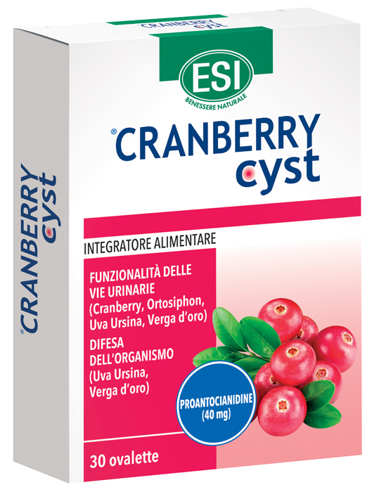 ESI CRANBERRY CYST 30 OVALETTE - Farmaunclick.it
