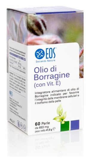 EOS OLIO BORRAGINE 60 PERLE 690MG - Farmaunclick.it