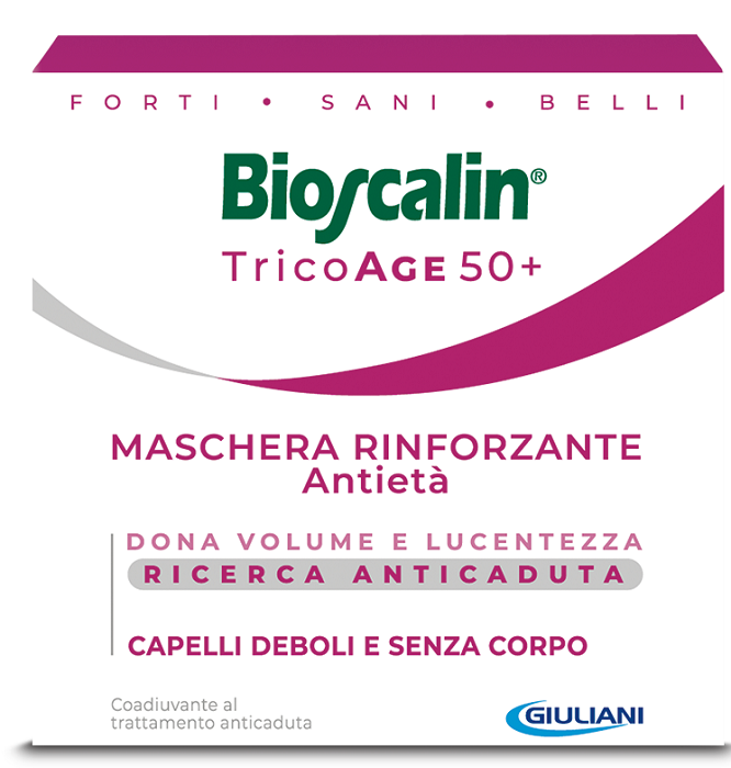 BIOSCALIN TRICOAGE MASCHERA RINFORZANTE ANTIETA' 200 ML - Farmaunclick.it