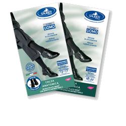 SAUBER CALZA UOMO Q-SKIN 70 DEN COLORE  NERO TAGLIA P - Farmaunclick.it