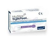 LANCETTE PUNGIDITO MYSTAR SYLKFEEL LANCETS 33 GAUGE 25 PEZZI - Farmaunclick.it
