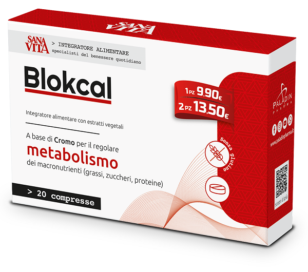 SANAVITA BLOKCAL 20 COMPRESSE - Farmaunclick.it
