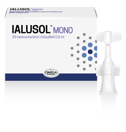 IALUSOL MONO GOCCE OCULARI 20 FLACONCINI 0,5 ML - Farmaunclick.it