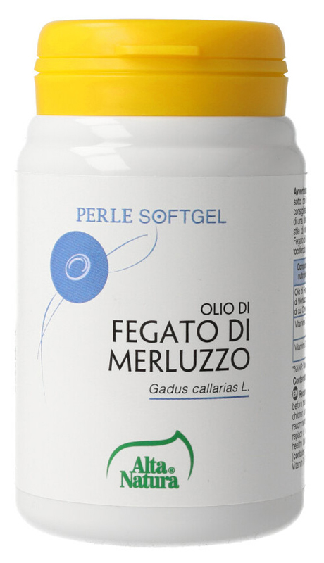 FEGATO DI MERLUZZO 100 PERLE PILLOLIERA 40 G - Farmaunclick.it