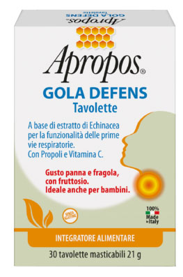 APROPOS GOLA DEFENS 30 TAVOLETTE - Farmaunclick.it