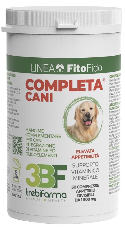COMPLETA CANI 50 COMPRESSE BARATTOLO 75 G - Farmaunclick.it