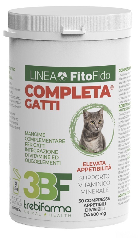 COMPLETA GATTI 50 COMPRESSE BARATTOLO 25 G - Farmaunclick.it