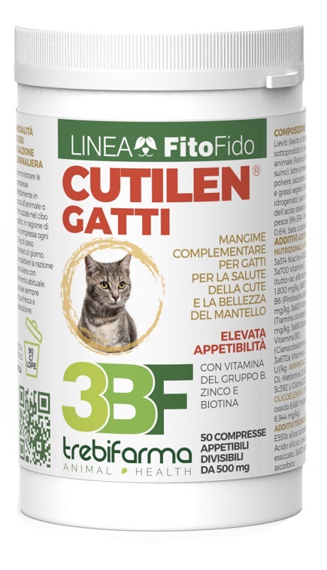 CUTILEN GATTI 50 COMPRESSE BARATTOLO 25 G - Farmaunclick.it