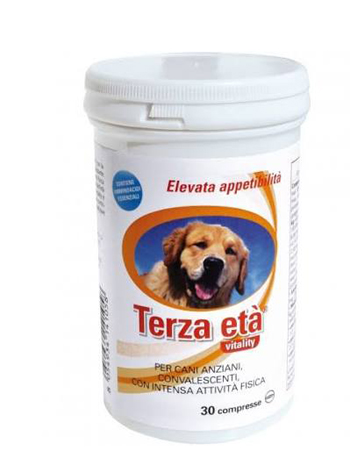 TERZA ETA' CANI 30 COMPRESSE BARATTOLO 45 G - Farmaunclick.it