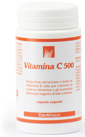 VITAMINA C500 100 CAPSULE PILLOLIERA 67 G - Farmaunclick.it