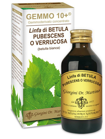 GEMMO 10+ BETULLA B LINFA 100 ML LIQUIDO ANALCOLICO - Farmaunclick.it