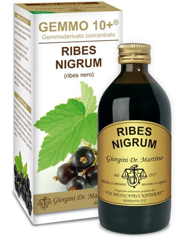 GEMMO 10+ RIBES NERO 200 ML LIQUIDO ANALCOLICO - Farmaunclick.it
