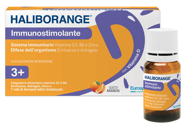 HALIBORANGE IMMUNOSTIMOLANTE 10 FLACONCINI 10 ML - Farmaunclick.it
