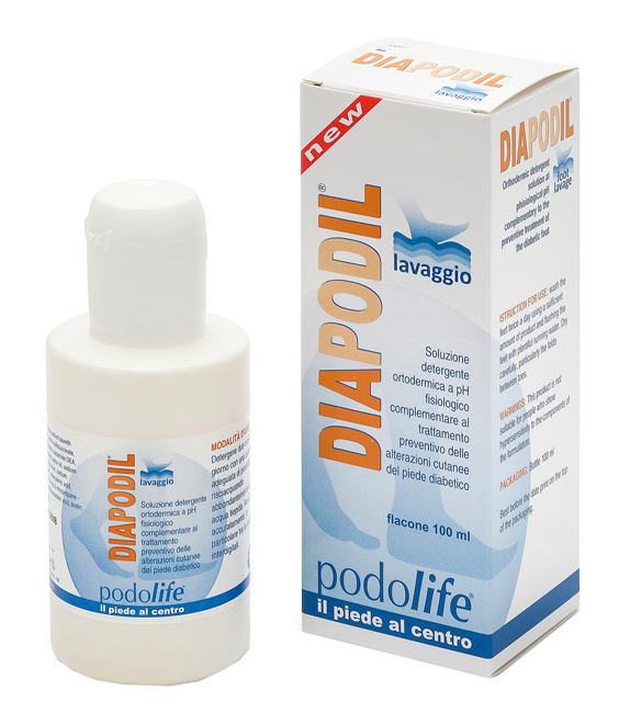 DIAPODIL LAVAGGIO SOLUZIONE DETERGENTE ORTODERMICO 100 ML - Farmaunclick.it