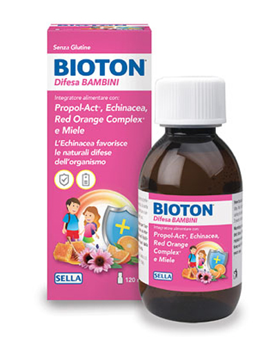 BIOTON DIFESA BAMBINI SCIROPPO 120 ML - Farmaunclick.it