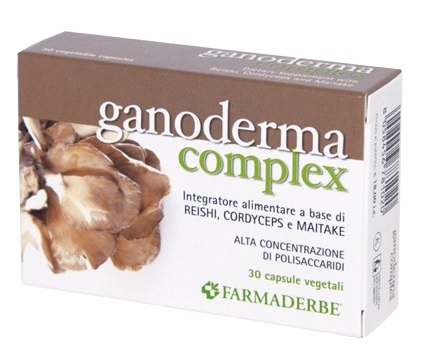 GANODERMA COMPLEX 30 CAPSULE 14,10 G - Farmaunclick.it