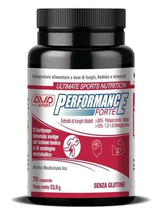 PERFORMANCE FORTE 70 CAPSULE FLACONE 53,9 G - Farmaunclick.it