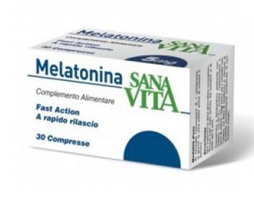 SANAVITA MELATONINA 30 COMPRESSE NEW - Farmaunclick.it