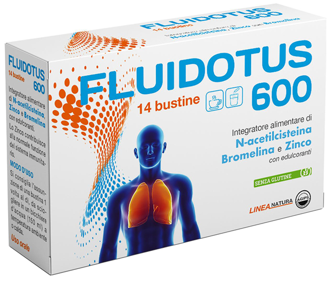 FLUIDOTUS 600 14 BUSTINE - Farmaunclick.it