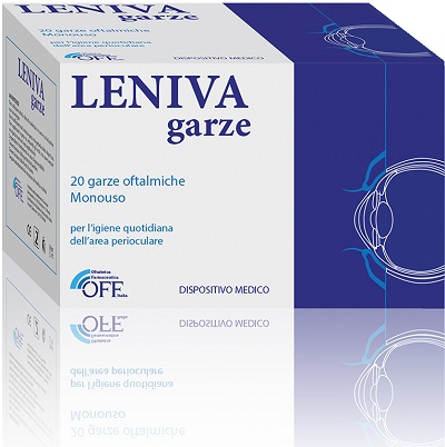 LENIVA GARZE OFTALMICHE 20 PEZZI - Farmaunclick.it