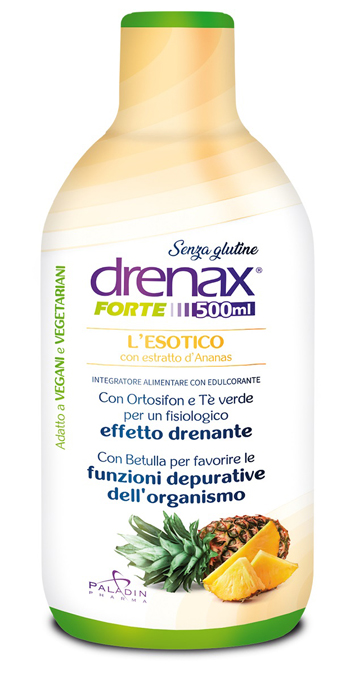 DRENAX FORTE L'ESOTICO CON ESTRATTO D'ANANAS 500 ML - Farmaunclick.it