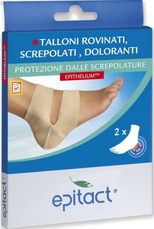 PROTEZIONE PER SCREPOLATURE TALLONI EPITACT TAGLIA UNICA 2 PEZZI - Farmaunclick.it