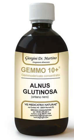 GEMMO 10+ ONTANO NERO 500 ML LIQUIDO ANALCOLICO - Farmaunclick.it