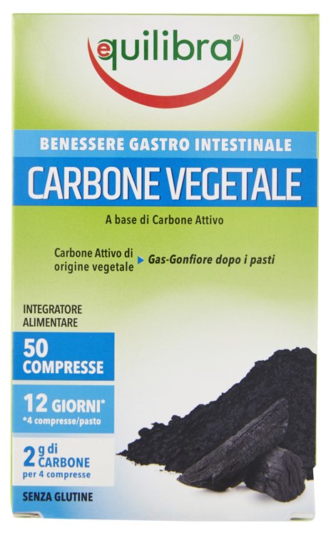 CARBONE VEGETALE 50 COMPRESSE - Farmaunclick.it