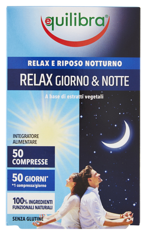 RELAX GIORNO & NOTTE 50 COMPRESSE - Farmaunclick.it