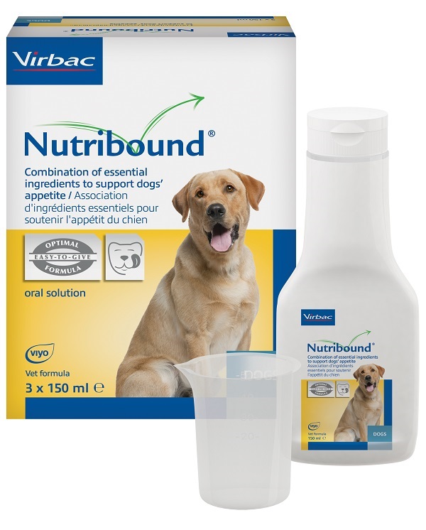 NUTRIBOUND SOLUZIONE ORALE APPETIBILE PER CANE 3 FLACONI DA 150 ML - Farmaunclick.it
