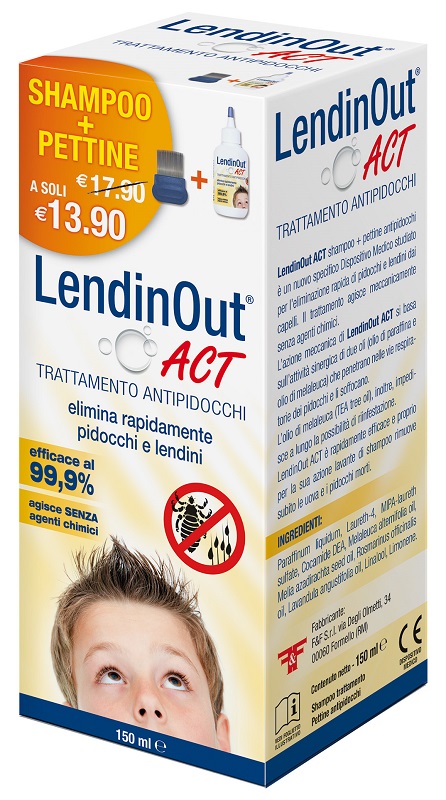 LENDINOUT ACT ANTIPIDOCCHI 150 ML - Farmaunclick.it
