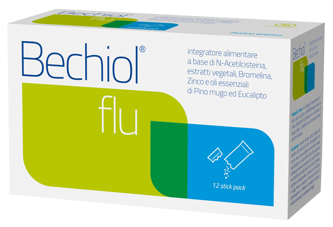 BECHIOL FLU 12 BUSTINE STICK PACK - Farmaunclick.it