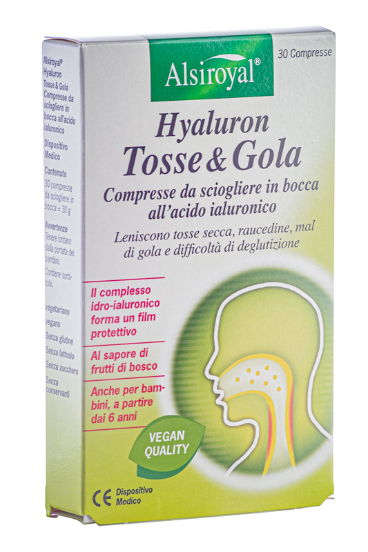 HYALURON TOSSE & GOLA 30 COMPRESSE N - Farmaunclick.it