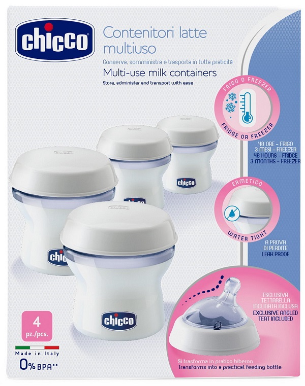 CHICCO CONTENITORE LATTE STEP UP NEW - Farmaunclick.it