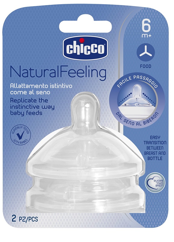 CHICCO TETTARELLA STEPUP NEW 6M+ FLUSSO PAPPA - Farmaunclick.it