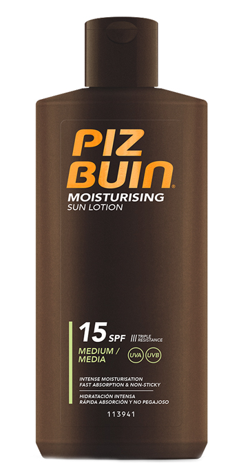 PIZ BUIN MOISTURISING FLUIDA CORPO SPF15 200 ML - Farmaunclick.it
