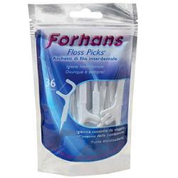 FORHANS ARCHETTI INTERDENTALI FLOSS PICKS 36PZ - Farmaunclick.it