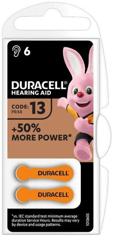 DURACELL EASY TAB 13 ARANCIO BATTERIA PER APPARECCHIO ACUSTICO - Farmaunclick.it
