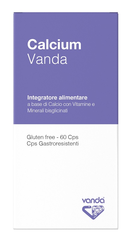 CALCIUM VANDA 60 CAPSULE FLACONE 42,8 G - Farmaunclick.it