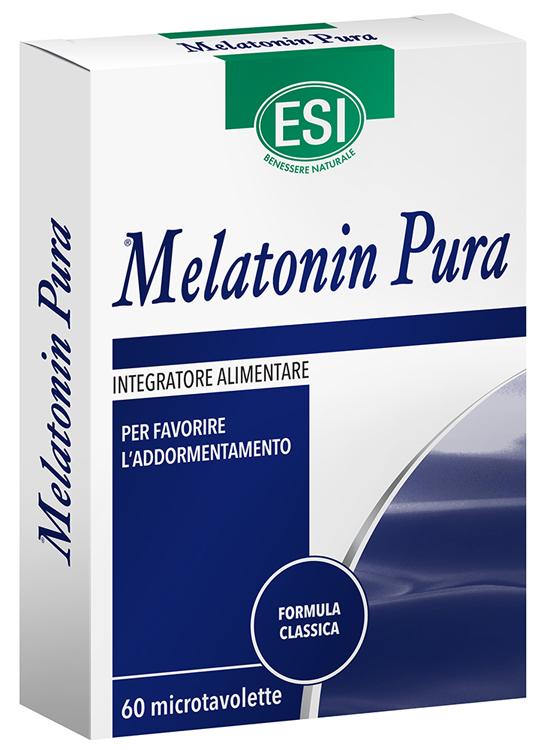 ESI MELATONIN PURA 60 MICROTAVOLETTE - Farmaunclick.it